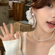 오로라 4mm 6mm 8mm 10mm 진주 목걸이 혼주 S904