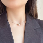 프랑스 클래식 담수 진주 목걸이 혼주 S907