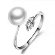쉘모니끄 담수 진주 반지 혼주 S940
