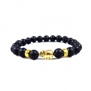 8mm 화산석 코끼리 팔찌 s968