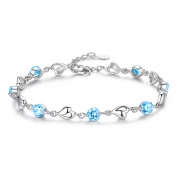 앵클릿  오션 보석 팔찌   s1001