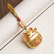 골드 자동차 열쇠고리 키링 홀더  s1007