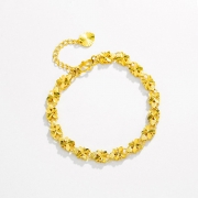 네잎클로버 골드 팔찌  s1010