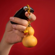 자연산 조롱박 호리병 열쇠고리 자동차 키링  s1022