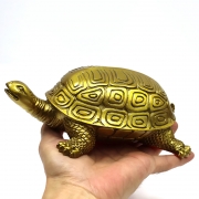 16호중형  황동으로 만든 명품 천년 거북이 행운 재물 대복의 상징   9030