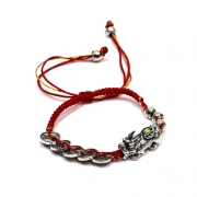 블랙 오제금 손작업 매듭공예  비휴 팔찌 금전운 행운 대복   S1085