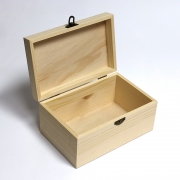 커스텀 (1호) 20x13x10cm 주얼리박스 나무상자 목재 보석 수납 공간원목  우드케이스