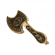 12.7cm 초특대형  고중량 황동(구리) 용도끼 사업 재물운 diy목걸이 열쇠고리 키링 팔찌 홀더  s1161