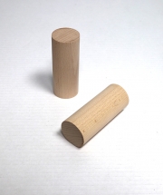 4x10cm 우드 받침대 원형 통 기둥 나무 목재봉 교각 스툴