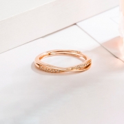 반지 s925실버 지르코니아보석  레이어드 가드링 플렛심플  606