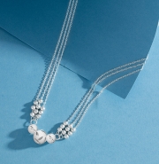 미르보석  s925실버 목걸이  핸드메이드 삼생삼세 패션주얼리 580