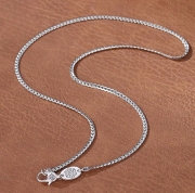 미르보석 s925은 육자진언 주얼리 목걸이  s1442