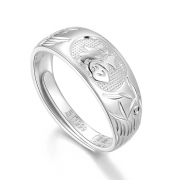 미르보석  s999순은 백복 은반지 어머니 할머니 선물 주얼리  반지   1476