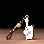 미르보석  재물을 불러오는 황동 구리 도끼  자동차 열쇠고리 차키 키링 키홀더   s1478