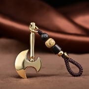 미르보석  큰복을 불러오는 황동 구리 도끼 자동차 열쇠고리 차키 키링 키홀더   s1479