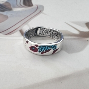 미르보석 925은도금 반지 물고기 비단잉어  주얼리  반지   s1535