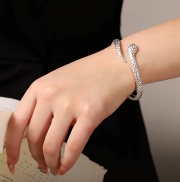 미르보석  바실리스크 팔찌 뱀의 우아함과 카리스마 주얼리 팔찌  s1495