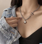 미르보석  체인드 위시 토글 클라스프 주얼리 목걸이    s1563