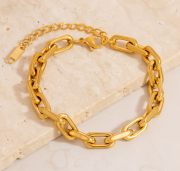 미르보석  루미에르 체인 팔찌 시선을 사로잡는  존재감 주얼리 팔찌    s1568