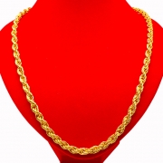 미르보석  60cm 골드 브레스 체인 주얼리 목걸이  s1595