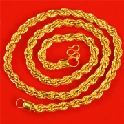 미르보석  55cm  두께6mm 황동 24k골드체인 로듐금도금 럭셔리  주얼리 목걸이  s1614