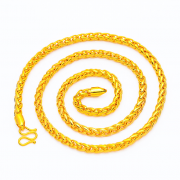 미르보석  60cm 두께7mm 쇼팽 24k골드체인 럭셔리  주얼리 목걸이  s1613