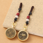 미르보석 소띠  12간지키링   자동차 차량 키홀더  열쇠고리  s1632