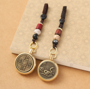 미르보석 뱀띠 12간지키링 자동차 차량 키홀더 열쇠고리  s1636