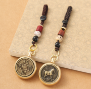 미르보석 말띠  12간지 키링 자동차 차량 키홀더 열쇠고리   s1637