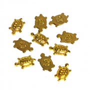 봉연당 10P 풍수 황금 거북이 돈 행운 부적 금전운 상승