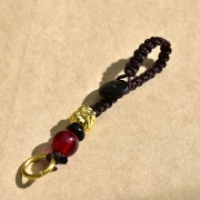 미르보석  14k금색도금  비휴 재물운 행운의 부적 열쇠고리 자동차 키링 키홀더  s1667