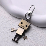 미르보석 스텐강 로봇 열쇠고리 자동차 키링 키홀더  s1669