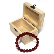 봉연당 10mm  9A등급순도 투광 붉은 주사 비휴 염주  장사 사업 주식 투자 재물흥왕 액난예방 재수대통 부적 팔찌   s1730