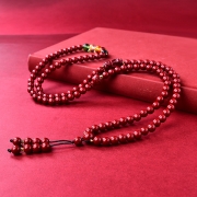 봉연당 6mm  오방부신  비휴  복주머니 천연주사 108염주 팔찌 목걸이  삼재액막이 건강운  사업운 금전운 행운 소원성취 부적  재수대통  소원성취 부적   s1744