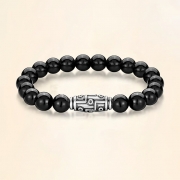 미르보석   10mm 행운을 부르는 크리스탈  구안천주  팔찌  s256