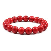 미르보석  10mm  7A등급 고품질 천연 터키석 비즈구슬 행운 볼 팔찌  s1750