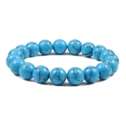 미르보석  10mm  7A등급 고품질 천연 터키청석 팔찌 장사 주식 재물흥왕 액난예방 재수대통 부적 염주  s1753