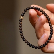 미르보석  6mm 침향목 녹도모 염주 부적 팔찌 풍요 정화 액막이 좋은기운  s1827