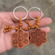 봉연당 복록수희 진도목 복숭아나무 열쇠고리 키링 평생행운 금전운 재수대통 비방부적 삼재액막이 안전운전 s1834