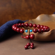 봉연당 6mm 원석 자금사주사 호리병 염주 팔찌 삼재액막이 사업운 금전운 행운 소원성취 재수대통 부적 s1845