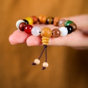 미르보석 18가지 행운 팔찌  평안  스트레스  불안해소  s1879