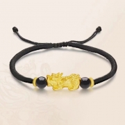 봉연당  s999순은 용귀비휴 검정 매듭팔찌 장사 주식 재물흥왕 삼재액막이 재수대통 부적비방  s1883