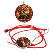 미르보석 용귀 비휴 펜던트 장사 재물흥왕 주식 재수대통 부적비방 목걸이   s1919