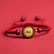 미르보석  황재신주  재물흥왕 복덕증진 금운대통 불교 팔찌   s1924