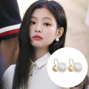 미르보석 귀를 뚫지 않고 착용하는 클립  진주 귀걸이  s1946