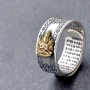 미르보석 천수관음 보살  반지   s1963