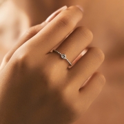 미르보석  링오브라이트 다이아몬드큐빅 주얼리 반지  s1997