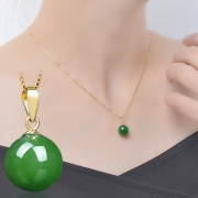 미르보석  운을 바꾸는 행운 마노 구슬 목걸이  재물운 건강운 스트레스해소   s2093