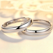 미르보석  s999은도금 가락지 반지  S2148