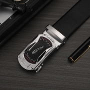 최고급 소가죽 벨트  금속 자동버클  재규어 X-레이스  허리띠 B7